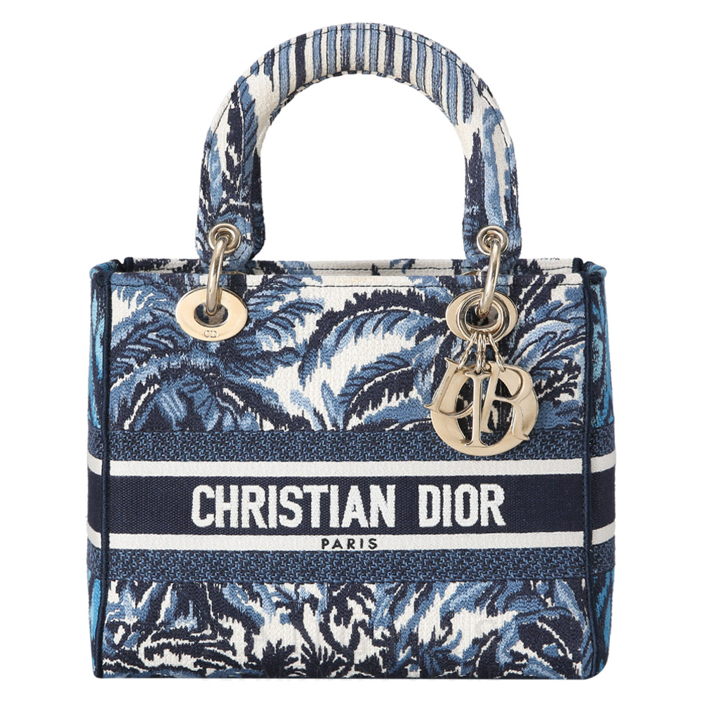 CHRISTIAN DIOR(USED)크리스찬 디올 LADY D-LITE 미디엄 백